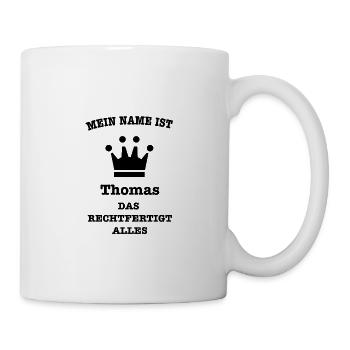 THOMAS - Tasse - Weiß - Rechts