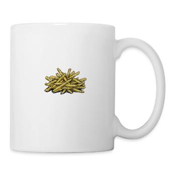 French fries design - Mug - white - Right