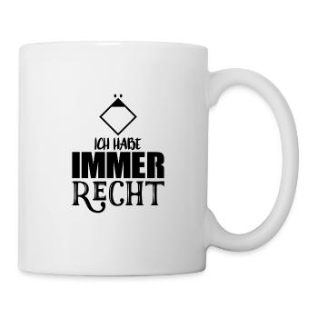 Feuerwehr Gruppenführer Geschenkidee - Tasse - Weiß - Rechts