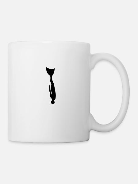 Freediver Monofin One Breath Freediving - Mug blanc - blanc