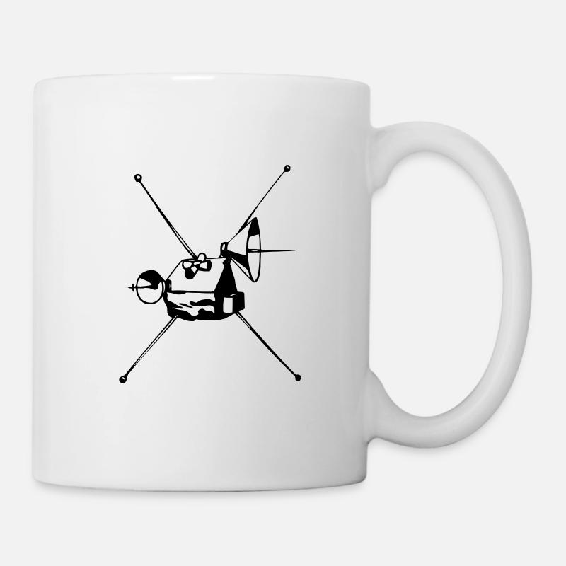 Kleiner Satellit - Tasse - Weiß