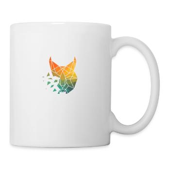 lynx Silhouette Watercolor Gift - Mug - white - Right
