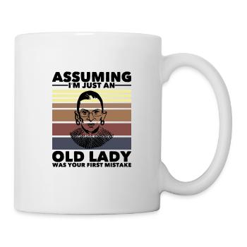 RBG Ruth Bader Ginsburg RBG - Mug blanc - blanc - Droite