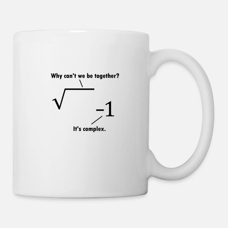 Math blague mathématicien cadeau nerd professeur - Mug blanc - blanc