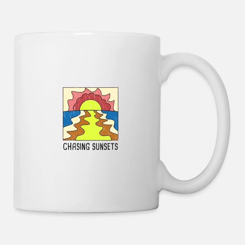 Chasing Sunsets - Mug - white