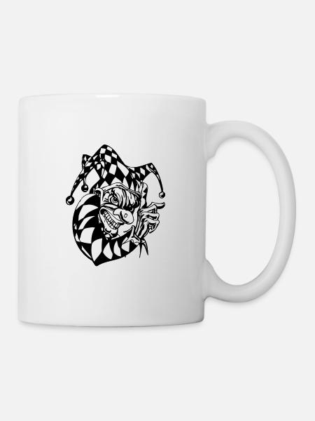 clown 010 - Mug blanc - blanc
