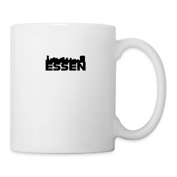 Essen Deutschland Skyline Geschenkidee - Tasse - Weiß - Rechts