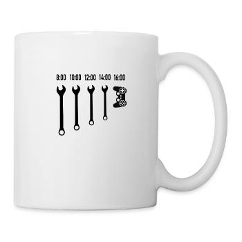 Travail Craft Mécanicien Gambling Gaming PC Drôle - Mug blanc - blanc - Droite