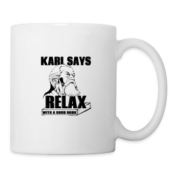 Karl Marx - Tasse - Weiß - Rechts