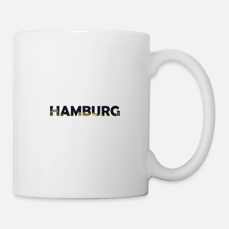 Hamburg - Tasse - Weiß