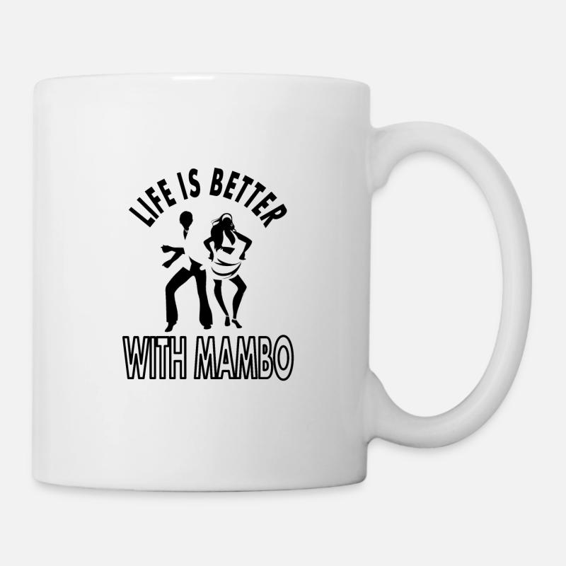 Danse mambo danseur mambo danseur danse couple - Mug blanc - blanc