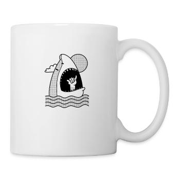 Shark Shaka comic - Mug - white - Right