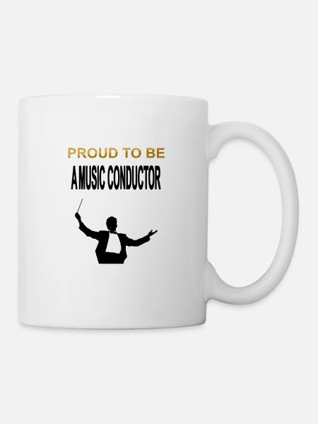 ich bin stolzer Musik Dirigent music conductor - Tasse - Weiß
