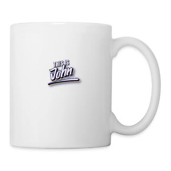 Das ist John - Tasse - Weiß - Rechts