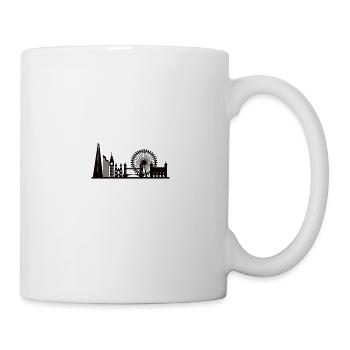 London Skyline - Tasse - Weiß - Rechts