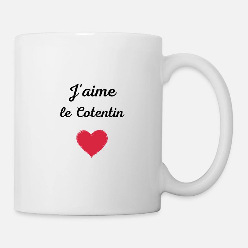 J'aime le Cotentin - Mug blanc - blanc