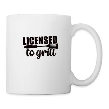 Grillchef Barbecue Barbecue GrillIng Licensed - Mug - white - Right
