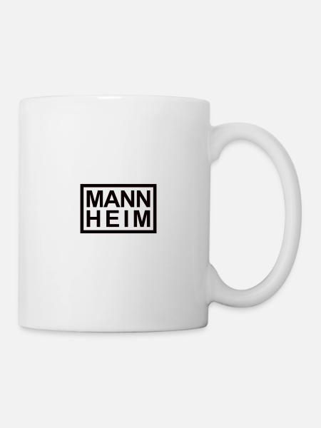 Mannheim - Tasse - Weiß