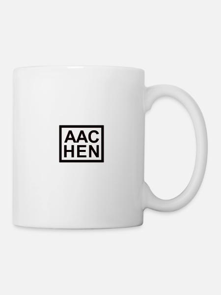 Aachen - Tasse - Weiß