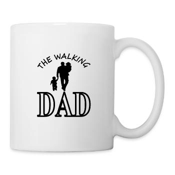 the walking dad Meilleur Père fête cadeau idée - Mug blanc - blanc - Droite
