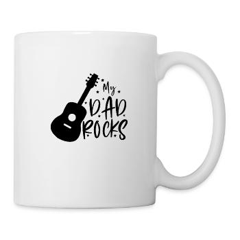My Dad Rocks Father's Day Dad Dad Daddy - Mug - white - Right