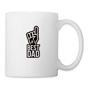 Best Dad Dad Daddy Papi Dad Dad Father's Day - Mug - white - Right
