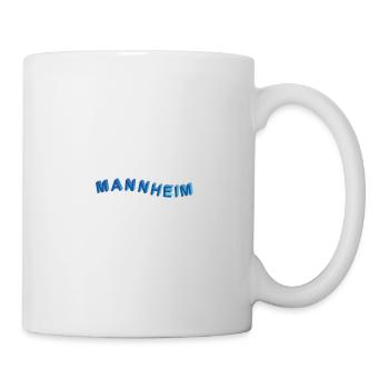 Mannheim Welle - Tasse - Weiß - Rechts
