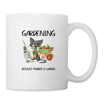 Garden gardener gardening - Mug - white - Right