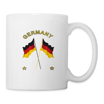 Allemagne Allemand Allemand Drapeau Allemand Idée cadeau - Mug blanc - blanc - Droite