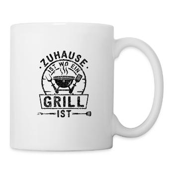 Barbeque Grillmeister Grill - Tasse - Weiß - Rechts