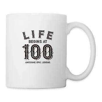 Birthday 100 years - Mug - white - Right