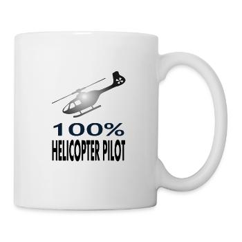 Helicopter Pilot Helicopter Fly Gift Idea - Mug - white - Right