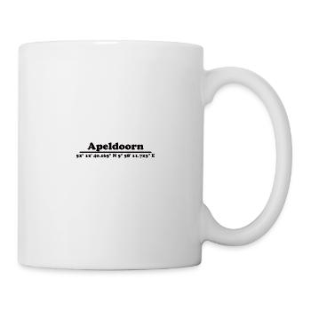 Apeldoorn Koordinaten - Tasse - Weiß - Rechts