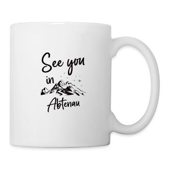 Abtenau Skiing Mountain Snowboarding Austria - Mug - white - Right