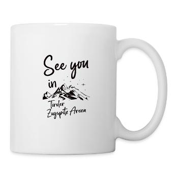 Tiroler Zugspitz Arena Ski Tirol Österreich - Tasse - Weiß - Rechts