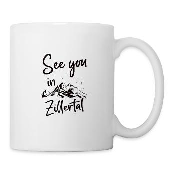 Zillertal Skiing Tyrol Snowboarding Austria - Mug - white - Right
