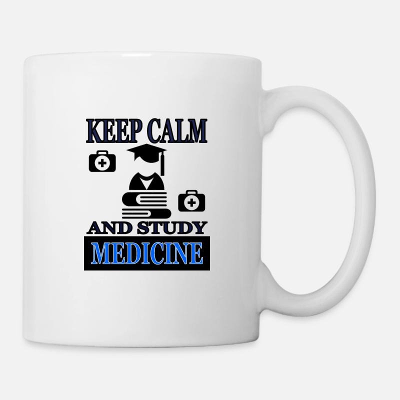 Étudier la médecine étudiant en médecine - Mug blanc - blanc