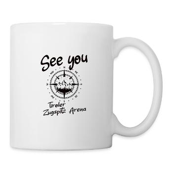 Tiroler Zugspitz Arena Ski Tirol Österreich - Tasse - Weiß - Rechts