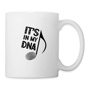 Musique DNA Note Musiciens Orchestre Chef d’orchestre Chœur - Mug blanc - blanc - Droite