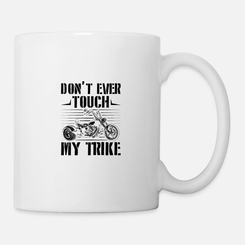 Trike Geschenkideen | Triker Trikefahrer Trikes - Tasse - Weiß