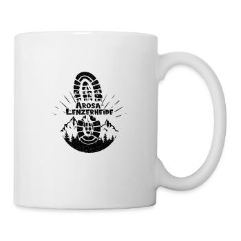Arosa-Lenzerheide Suisse randonnée et ski - Mug blanc - blanc - Droite