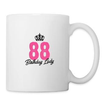 88 Years Old Birthday Lady - Mug - white - Right