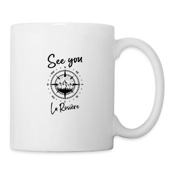 La Rosière Frankreich wandern und Ski fahren - Tasse - Weiß - Rechts