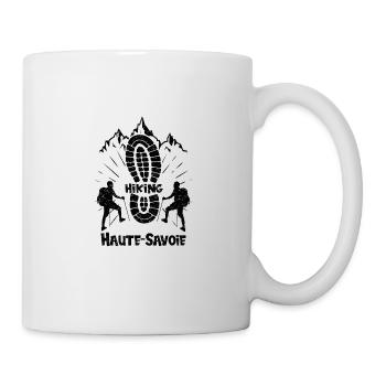 Haute-Savoie Frankreich wandern und Ski fahren - Tasse - Weiß - Rechts