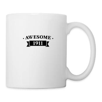 Drôle d’anniversaire Génial 1911 - Mug blanc - blanc - Droite