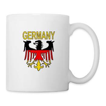 Allemagne Drapeau allemand Idée cadeau allemande - Mug blanc - blanc - Droite