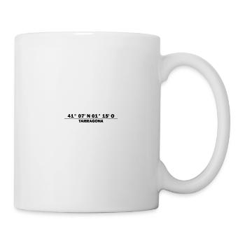 Tarragona Coordinates - Mug - white - Right