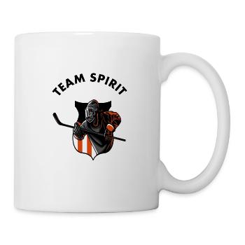 Ice Hockey Ice Hockey Mask Ice Hockey Play Hockey - Mug - white - Right