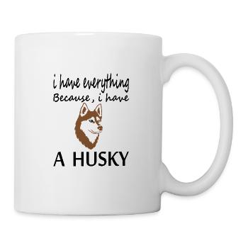 Dog Husky Dog Owner Dog Saying Gift Idea - Mug - white - Right