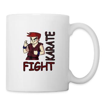Karate Fighters Karate Training Karate Training - Mug - white - Right